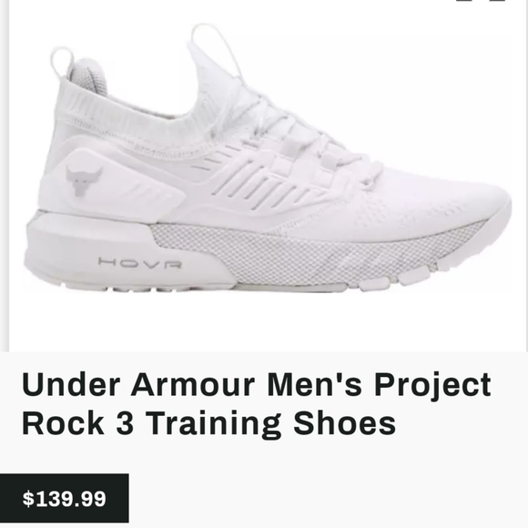 UA Project Rock 3 CNY Trainers - Picture 1 of 14